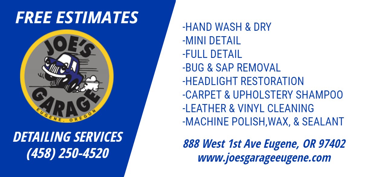Free Estimates | Joe's Garage LLC